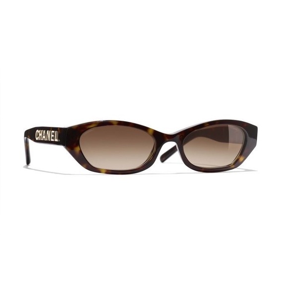 New Rare CHANEL Sunglasses Rectangle A71280 main image 4